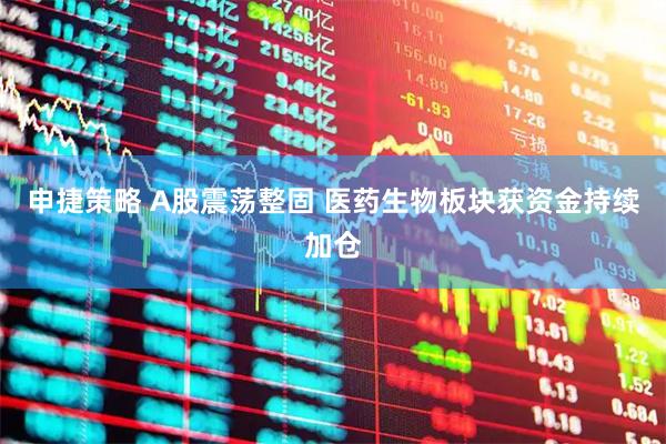 申捷策略 A股震荡整固 医药生物板块获资金持续加仓
