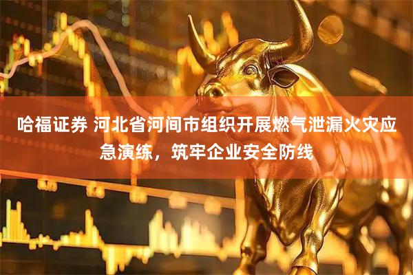 哈福证券 河北省河间市组织开展燃气泄漏火灾应急演练，筑牢企业安全防线