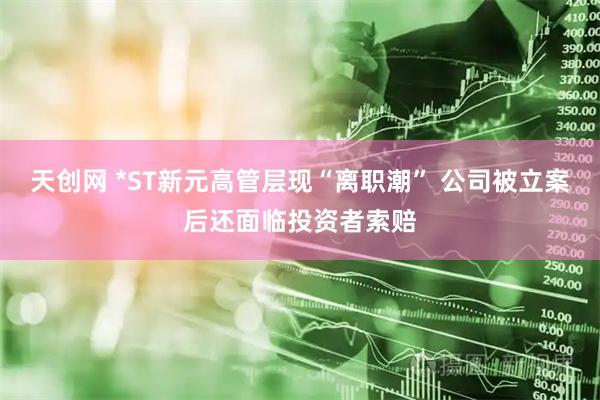 天创网 *ST新元高管层现“离职潮” 公司被立案后还面临投资者索赔